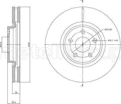 Cifam 800-1830C - Brake Disc onlydrive.pro