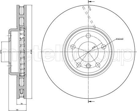 Cifam 800-1328C - Brake Disc onlydrive.pro