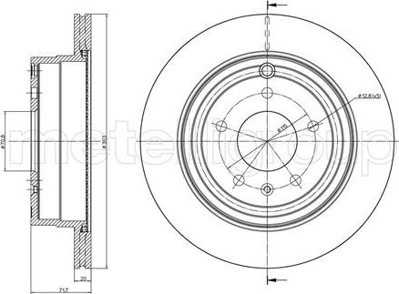 Cifam 800-893C - Brake Disc onlydrive.pro