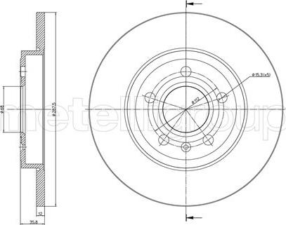 Cifam 800-855C - Brake Disc onlydrive.pro