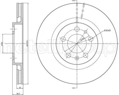 Cifam 800-391C - Brake Disc onlydrive.pro