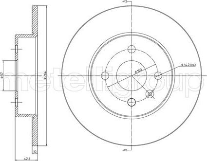 Cifam 800-799C - Brake Disc onlydrive.pro