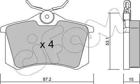A.B.S. 36623 - Brake Pad Set, disc brake onlydrive.pro