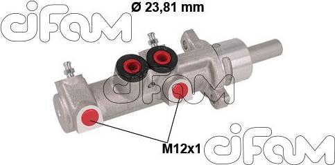 Cifam 202-901 - Galvenais bremžu cilindrs onlydrive.pro