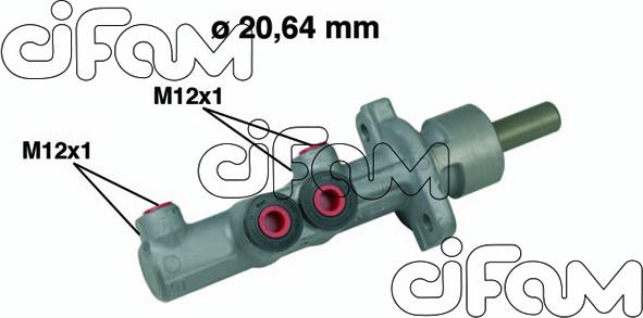 Cifam 202-493 - Brake Master Cylinder onlydrive.pro