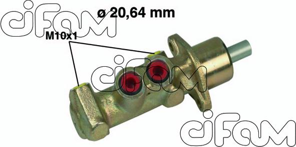 Cifam 202-480 - Galvenais bremžu cilindrs onlydrive.pro