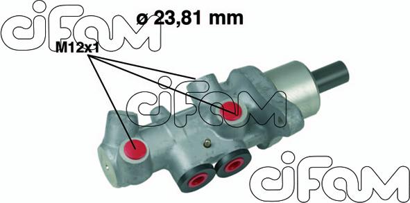 Cifam 202-536 - Brake Master Cylinder onlydrive.pro