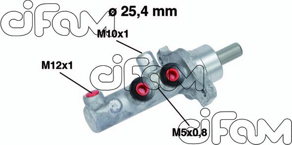 Cifam 202-570 - Brake Master Cylinder onlydrive.pro