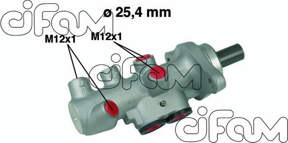 Cifam 202-607 - Brake Master Cylinder onlydrive.pro