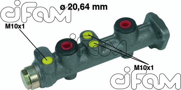 Cifam 202-066 - Brake Master Cylinder onlydrive.pro