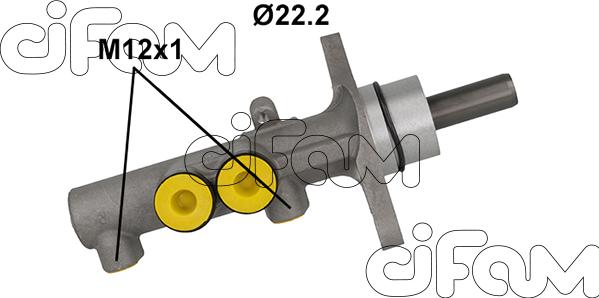 Cifam 202-1186 - Brake Master Cylinder onlydrive.pro