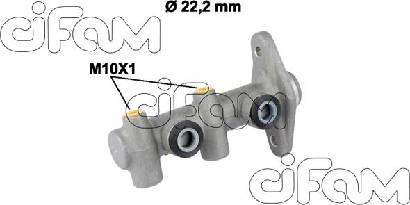 Cifam 202-816 - Brake Master Cylinder onlydrive.pro