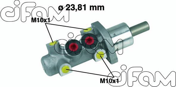 Cifam 202-247 - Brake Master Cylinder onlydrive.pro