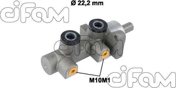 Cifam 202-722 - Brake Master Cylinder onlydrive.pro