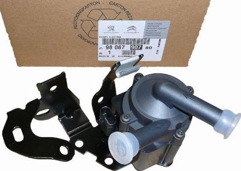 CITROËN 9806790780 - Additional Water Pump onlydrive.pro