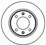 CITROËN 424990 - Brake Disc onlydrive.pro