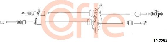 Cofle 12.7283 - Trosas, neautomatinė transmisija onlydrive.pro