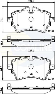 BMW 34 11 8 843 654 - Piduriklotsi komplekt,ketaspidur onlydrive.pro