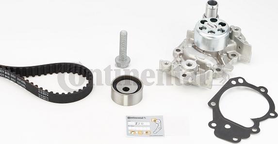 Contitech CT915WP1 - Water Pump & Timing Belt Set onlydrive.pro