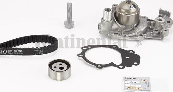 Contitech CT915WP2 - Water Pump & Timing Belt Set onlydrive.pro