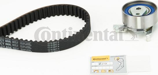 Contitech CT 866 K1 - Timing Belt Set onlydrive.pro