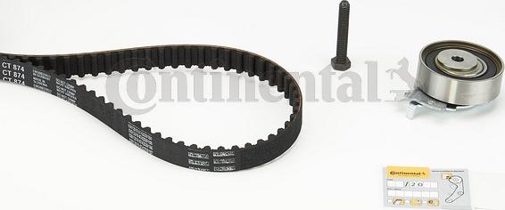 Contitech CT 874 K1 - Timing Belt Set onlydrive.pro