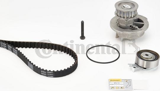 Contitech CT874WP5 - Water Pump & Timing Belt Set onlydrive.pro