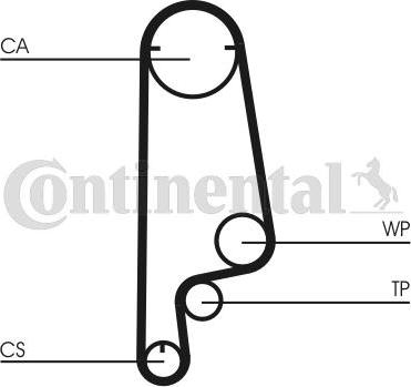 Contitech CT 799 - Timing Belt onlydrive.pro