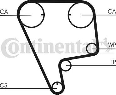 Contitech CT 773 K1 - Timing Belt Set onlydrive.pro