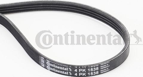 Contitech 4PK1538 - V formos rumbuoti diržai onlydrive.pro