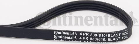 Contitech 4 PK 830 ELAST - V-Ribbed Belt onlydrive.pro