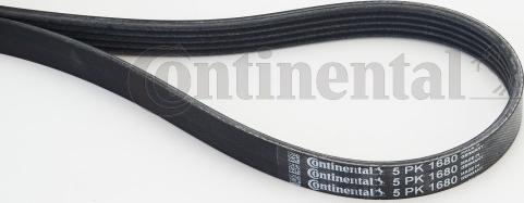 Contitech 5PK1680 - V-Ribbed Belt onlydrive.pro