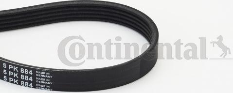 Contitech 5PK884 - V-Ribbed Belt onlydrive.pro