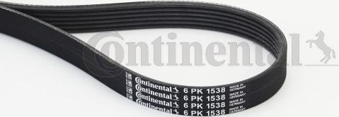 Contitech 6PK1538 - V-Ribbed Belt onlydrive.pro
