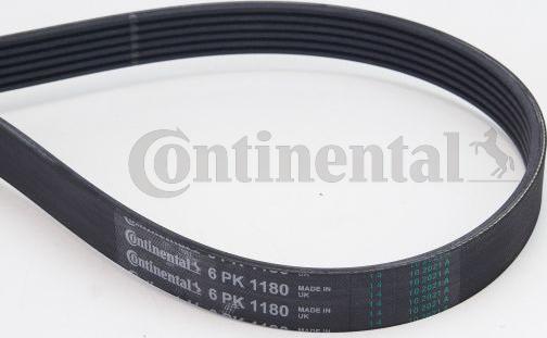 Contitech 6PK1180 - Поликлиновой ремень onlydrive.pro