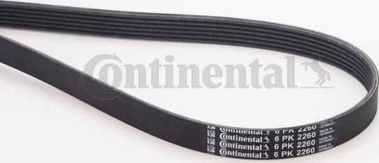 Contitech 6 PK 2260 - V-Ribbed Belt onlydrive.pro