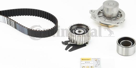 CONTITECH CT968WP1 - Water Pump & Timing Belt Set onlydrive.pro