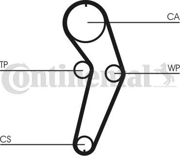 Contitech CT 988 - Timing Belt onlydrive.pro