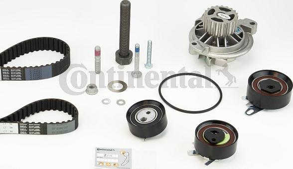 Contitech CT 939 WP8 PRO - Water Pump & Timing Belt Set onlydrive.pro