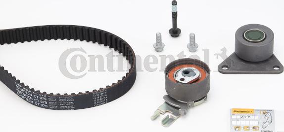 Contitech CT 979 K2 - Timing Belt Set onlydrive.pro