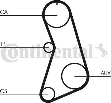 Contitech CT 647 - Timing Belt onlydrive.pro