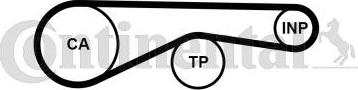 Contitech CT 1194 - Paskirstymo diržas onlydrive.pro