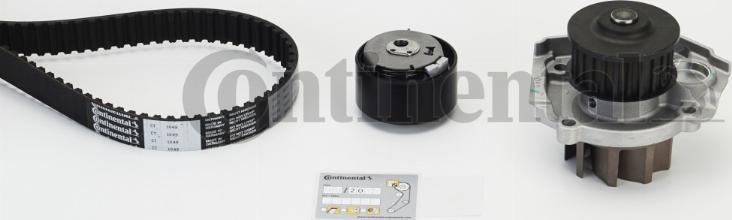 Contitech CT 1049WP1 - Vesipumppu + jakohihnasarja onlydrive.pro