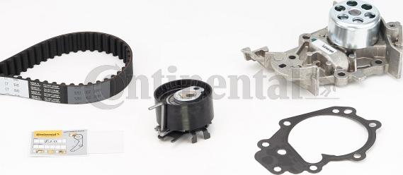 Contitech CT1045WP1 - Water Pump & Timing Belt Set onlydrive.pro