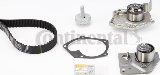 Contitech CT 1064 WP2 - Water Pump & Timing Belt Set onlydrive.pro