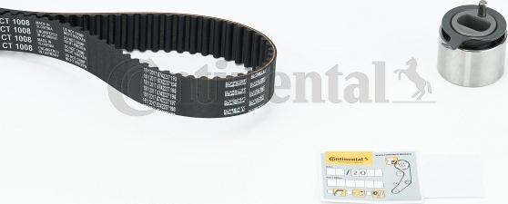 Contitech CT1008K2 - Timing Belt Set onlydrive.pro