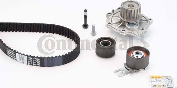 Contitech CT 1010 WP1 - Water Pump & Timing Belt Set onlydrive.pro