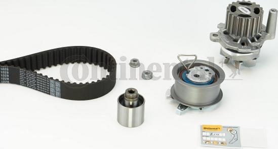 Contitech CT 1028 WP5 - Water Pump & Timing Belt Set onlydrive.pro