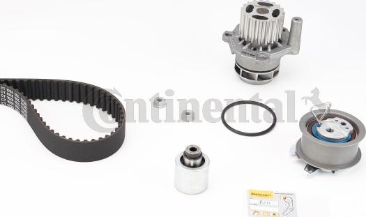 Contitech CT1028WP1 - Water Pump & Timing Belt Set onlydrive.pro