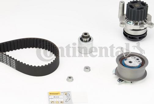 Contitech CT1028WP2 - Water Pump & Timing Belt Set onlydrive.pro